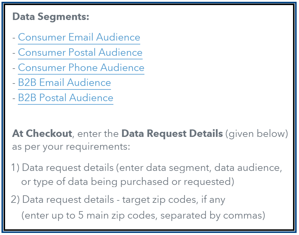 Data License - Custom Records Dataset Purchase